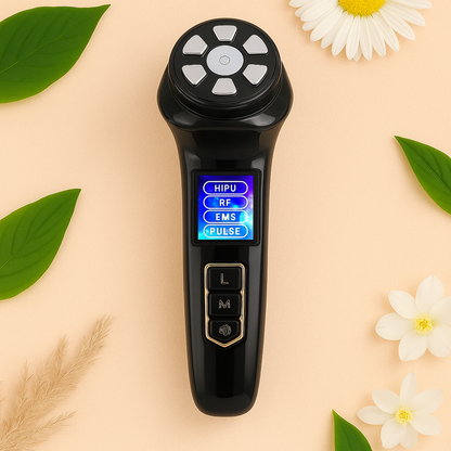 LivaLift | 4-i-1 Højfrekvent Ansigts- og Øjenmassager 3. Generation