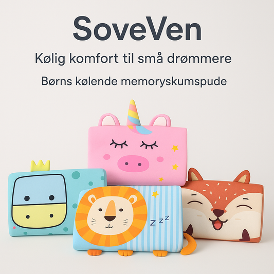 SoveVen | Kølende pude til børn med memory foam