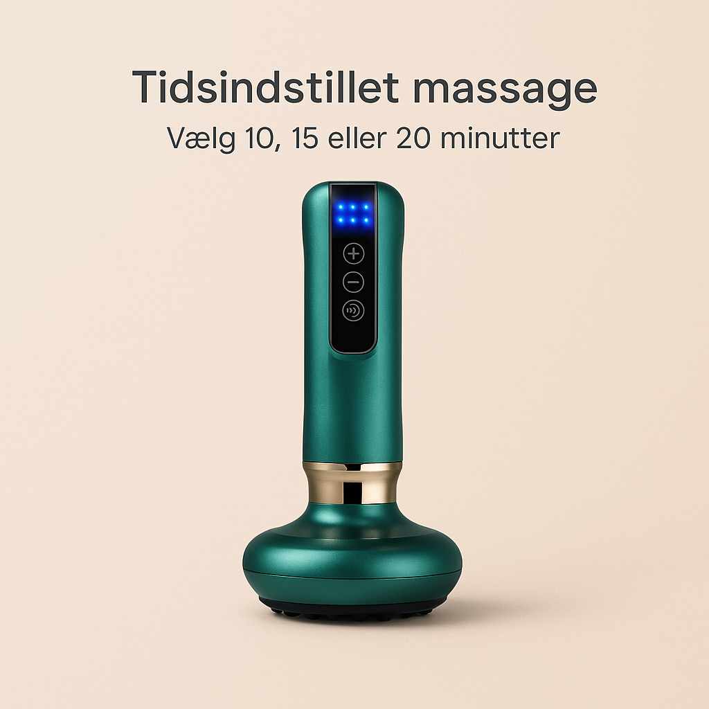 CelleLind | 3-i-1 elektrisk massageapparat med cupping, infrarød varme, anti-cellulite