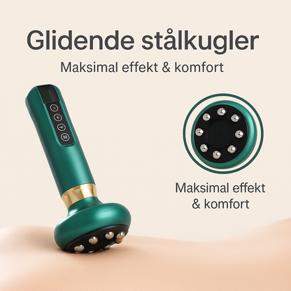 CelleLind | 3-i-1 elektrisk massageapparat med cupping, infrarød varme, anti-cellulite