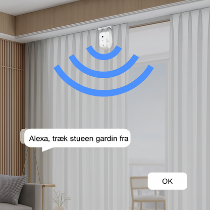 SmartGardin | Automatisk gardinmotor med app- og stemmestyring