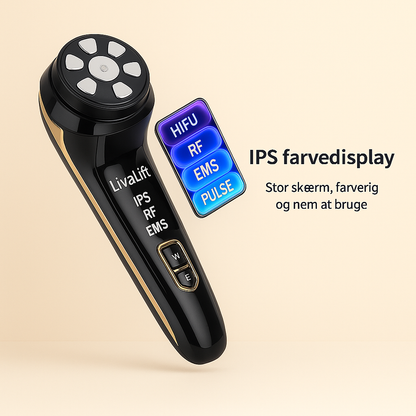 LivaLift | 4-i-1 Højfrekvent Ansigts- og Øjenmassager 3. Generation