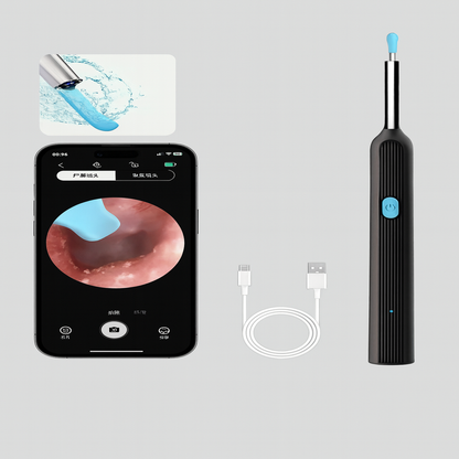 ØreKlar | Trådløs fjernelse af ørevoks med kamera