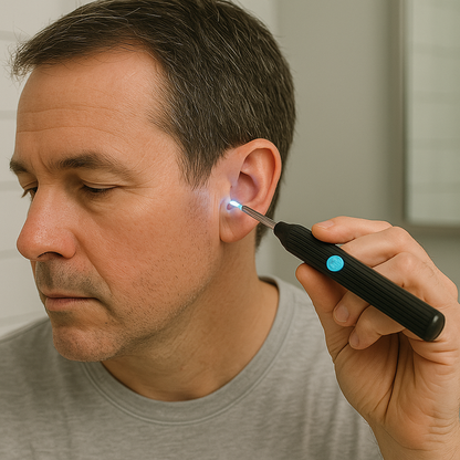 ØreKlar | Trådløs fjernelse af ørevoks med kamera